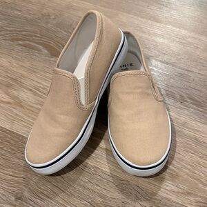 Janie and Jack Linen with Navy Stripe Loafer